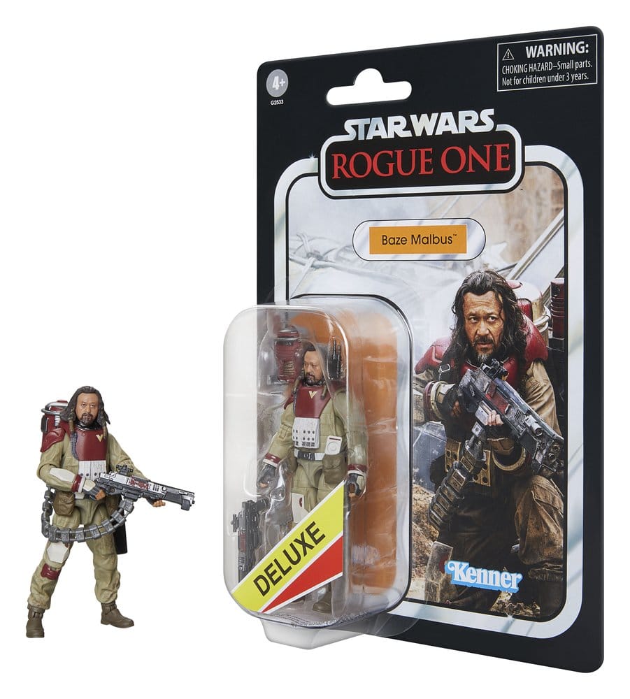 Star Wars: Rogue One Vintage Collection Action Figure Baze Malbus 10 cm - immagine 7