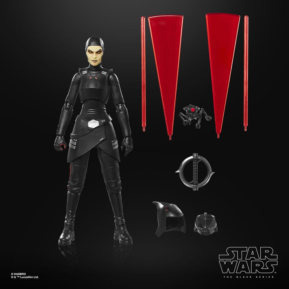 Star Wars: Rebels Black Series Action Figure Seventh Sister (Inquisitor) 15 cm - immagine 6