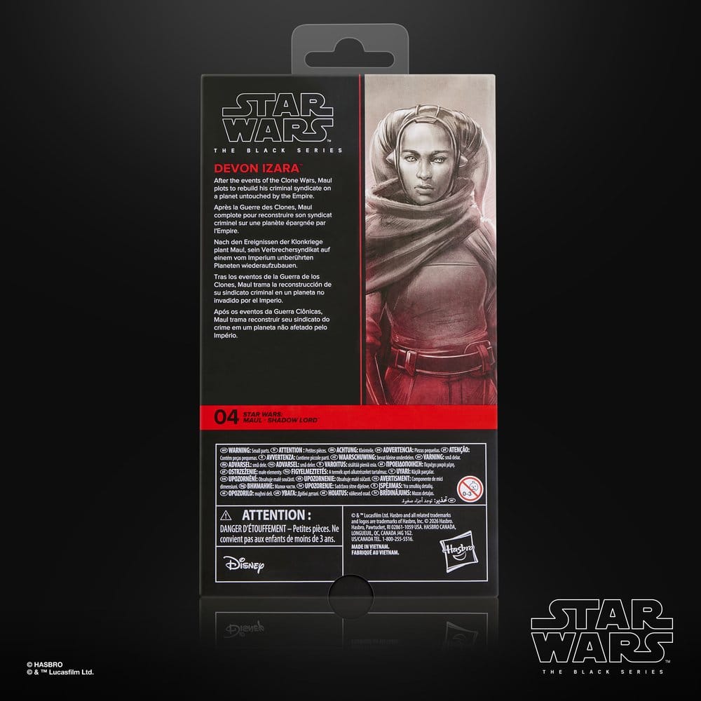 Star Wars: Maul - Shadow Lord Black Series Action Figure Devon Izara 15 cm - immagine 6