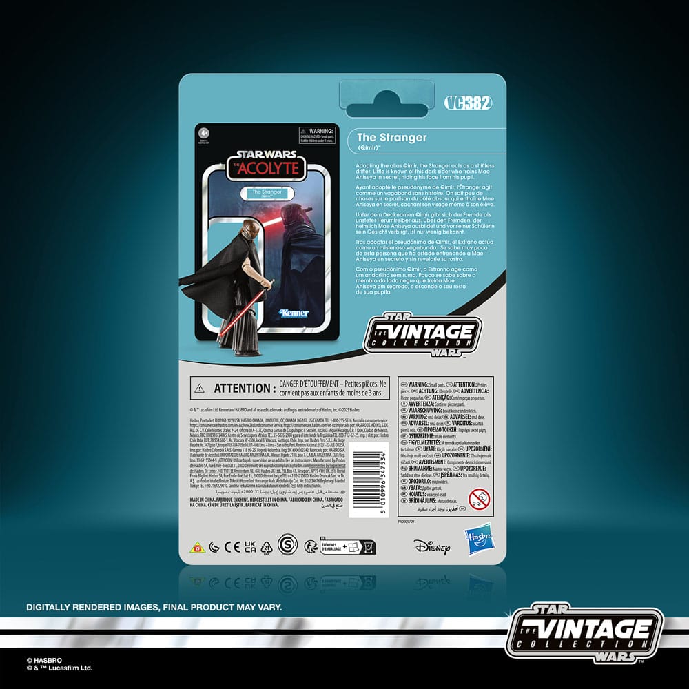 Star Wars: The Acolyte Vintage Collection Action Figure The Stranger (Qimir) 10 cm - immagine 5