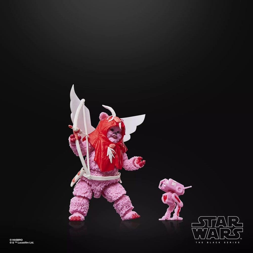 Star Wars Black Series Action Figure Ewok (Valentine’s Day Edition) 15 cm - immagine 3