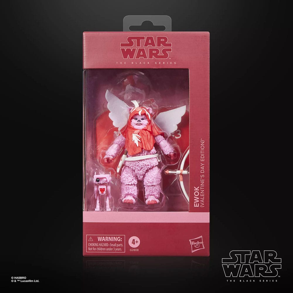 Star Wars Black Series Action Figure Ewok (Valentine’s Day Edition) 15 cm - immagine 6