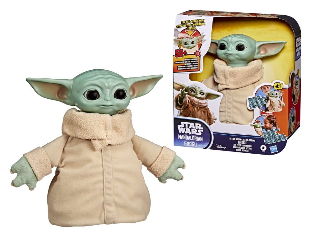 Star Wars: The Mandalorian & Grogu Action Buddy Grogu 25 cm - immagine 3