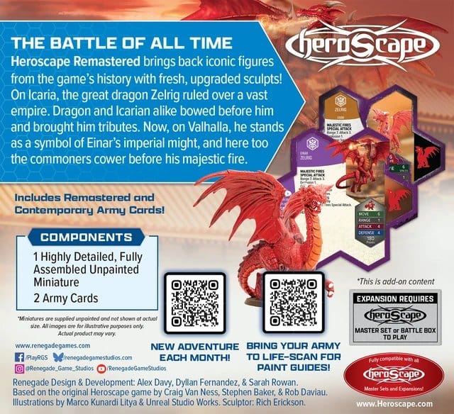 Heroscape Army Expansion Zelrig Remastered Standard Edition *English Version* - immagine 4