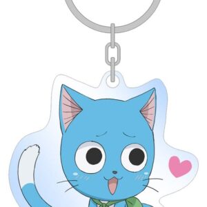 Fairy Tail: 100 Years Quest Acrylic Keychain Happy 6 cm